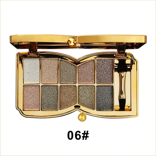 🔥Hot Sale - 50% off🔥✨10 Colors Glitter Shimmer Eyes Shadow Pallet