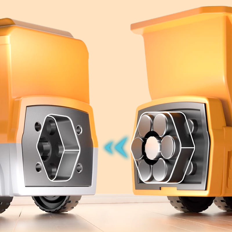 ⏰Jouluale 70% POIS!!🎁🔥Magneettiset muunnostekniikan autokootut lelut