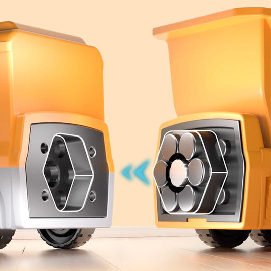 ⏰Jouluale 70% POIS!!🎁🔥Magneettiset muunnostekniikan autokootut lelut