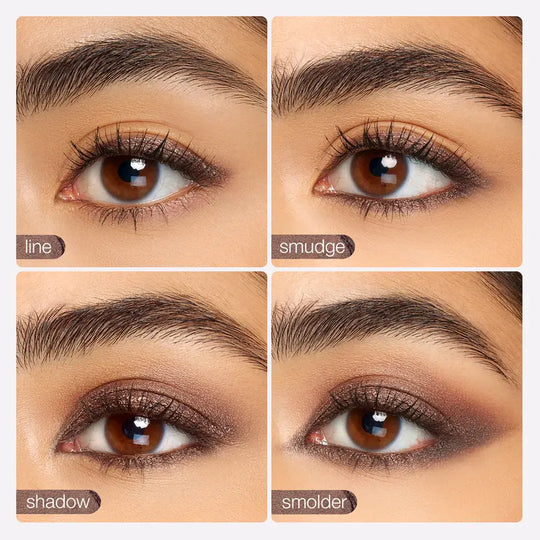 2-in-1 Eye Shadow and Eyeliner with Blending Brush