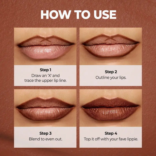 Easy Glide Lip Liner – krémová, mísitelná barva s hladkou aplikací, Summervibes