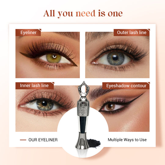 💖COMPRA 1 E RICEVI 1 GRATIS💖Eyeliner in polvere impermeabile a lunga tenuta