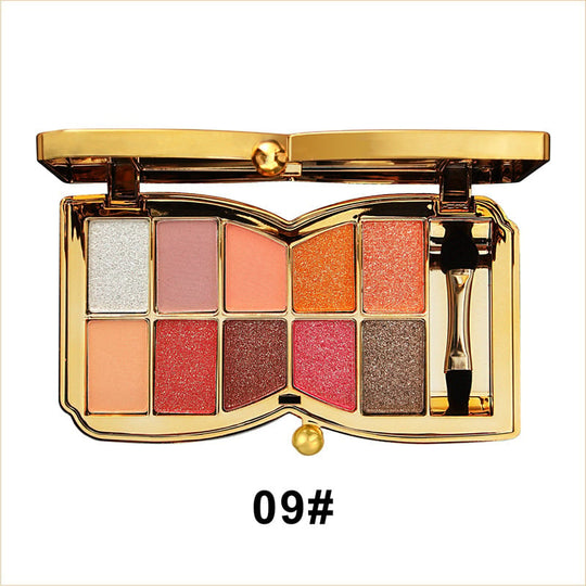 🔥Hot Sale - 50% off🔥✨10 Colors Glitter Shimmer Eyes Shadow Pallet