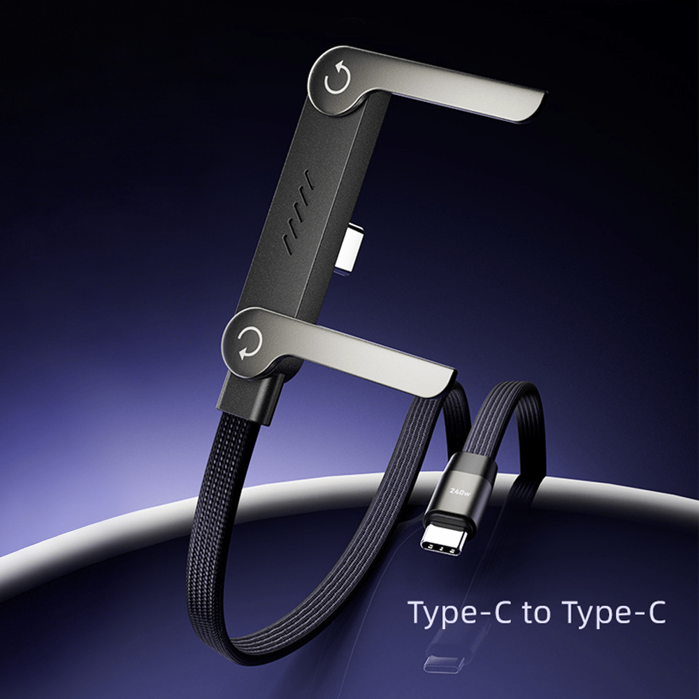 ⚡Last Day Special Price £10.79!!!⚡ Invisible Holder Charger Cable with Stand – Hidden Bracket Design, Fast Charging Support, Tangle-Free & Durable 📱
