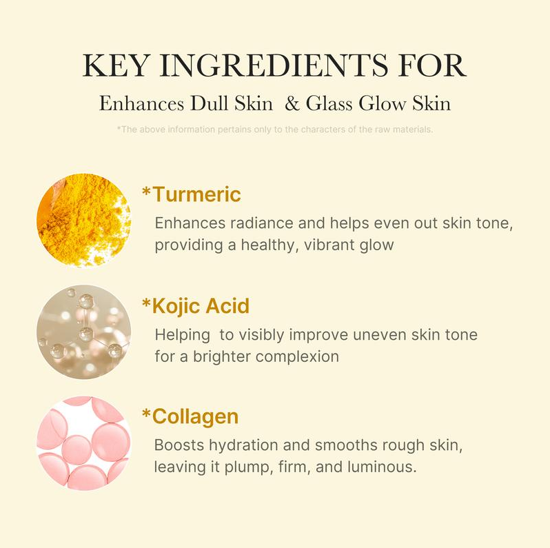 [MedicubeOfficial] Maschera di avvolgimento della notte della curcuma dell'acido kojic | Maschera da involucro durante la notte, capannone del mattino, curcuma, niacinamide ， vitamina C