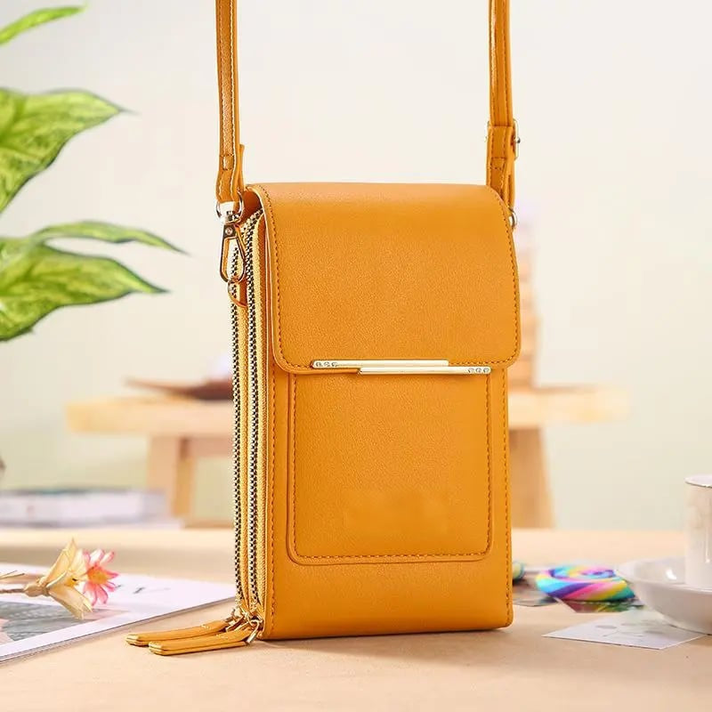🌧️Water-Resistant & Stylish, 3 Ways to Wear👜 Handcrafted Crossbody Bag – Water-Resistant PU Leather & Adjustable Strap | Perfect for Any Occasion, Crossbody/Shoulder/Waist ✨