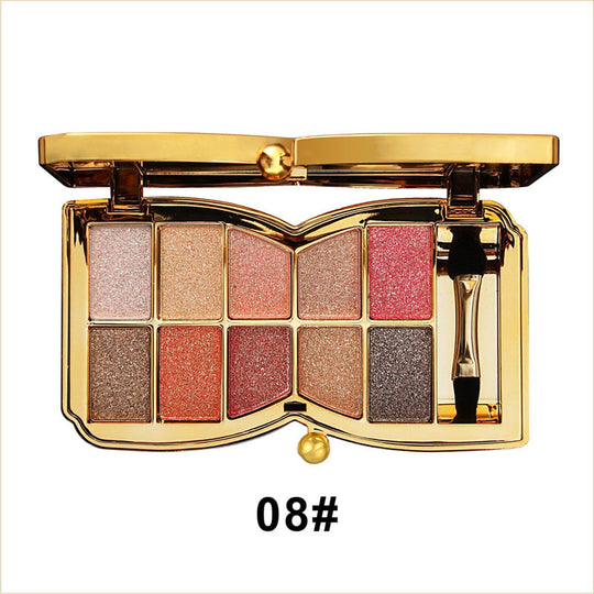 🔥Hot Sale - 50% off🔥✨10 Colors Glitter Shimmer Eyes Shadow Pallet