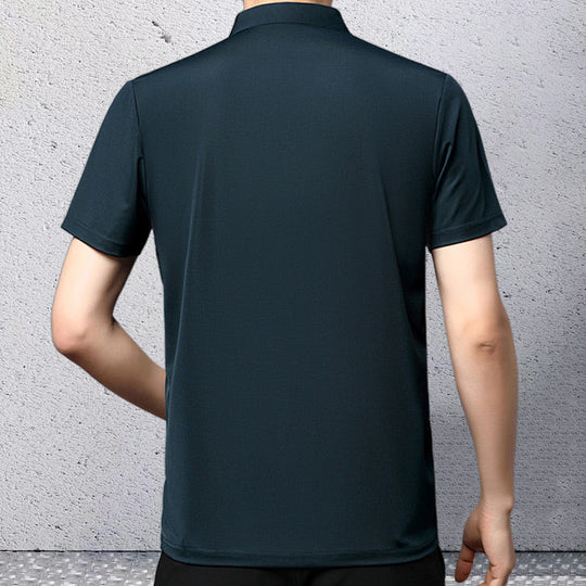 🔥Men’s Casual Lapel Breathable Wrinkle-free T-shirt