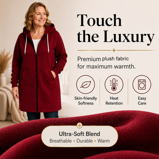 ⏰This week's Hot Sales - 50% Off🍂 Women's Casual Zip-Up Hoodie Jacket – Autumn Lightweight Everyday Coat ✨