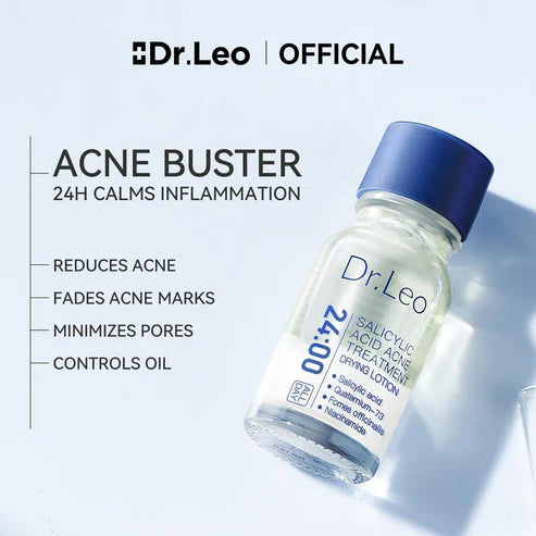 Dr.Leo 24H Acne & Pimple Treatment Drying Lotion | Inflammation Relief, Post-Blemish Care & High Pressure Pimple Relief