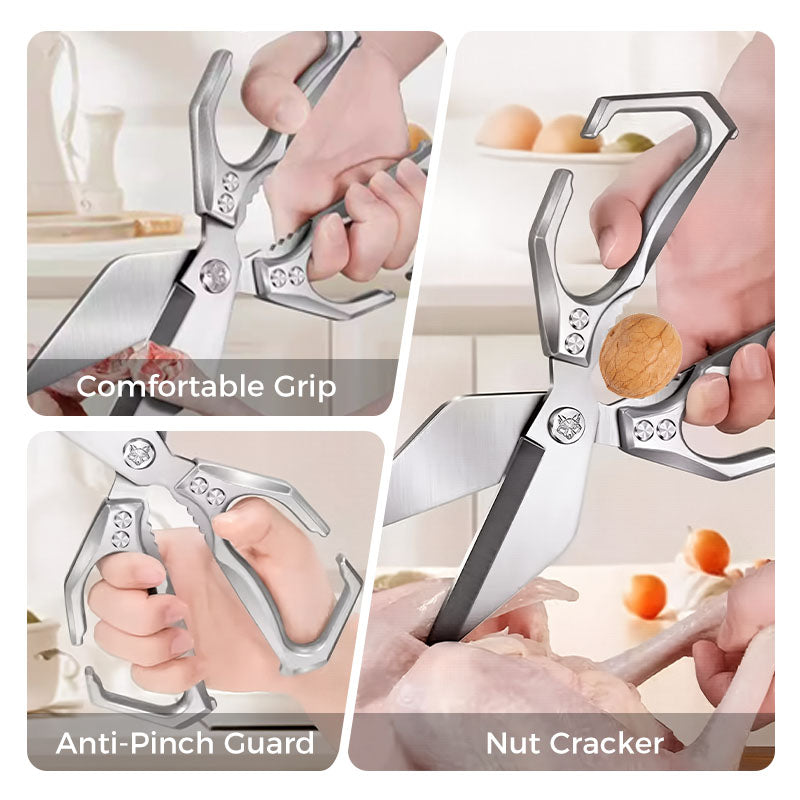 🔥Offerta limitata con sconto del 50%🔥Forbici da cucina multifunzionali per impieghi gravosi