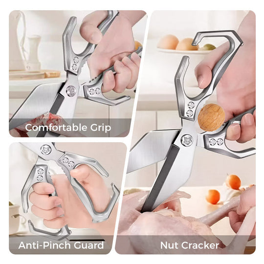 🔥Offerta limitata con sconto del 50%🔥Forbici da cucina multifunzionali per impieghi gravosi