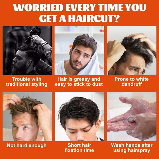 🧔‍♂️ Μισή τιμή για περιορισμένο χρονικό διάστημα - χτένα με τζελ διαμόρφωσης και styling με μία χτένα 💯