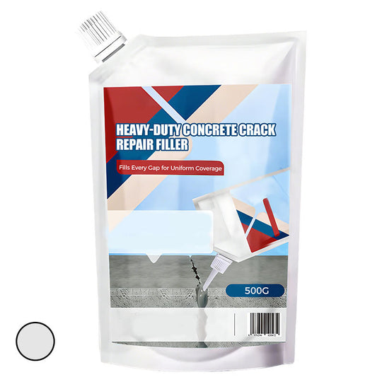 🛠️Limited Special Price 50% OFF! 🧱Extra-Strength New Formula Concrete Crack Repair Filler, Waterproof Heavy-Duty Crack Adhesive for Driveway, Patio & Wall Cracks