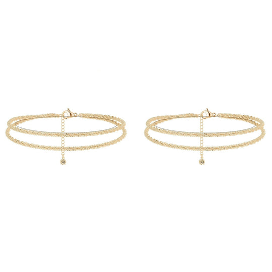 🩷Dainty Layered Waterproof Anklet