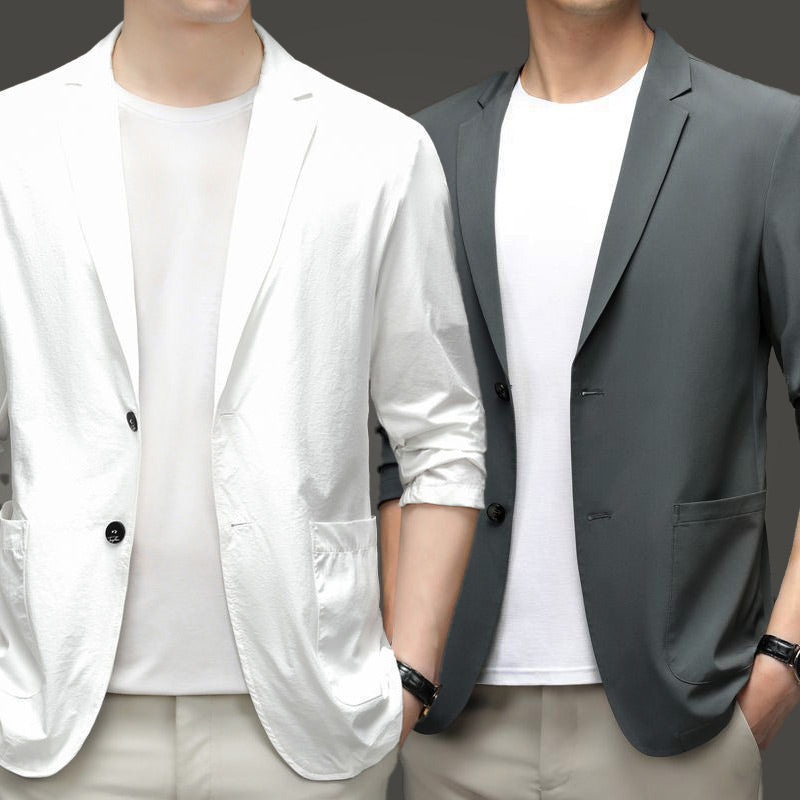 Miesten kesäinen kevyt pukutakki