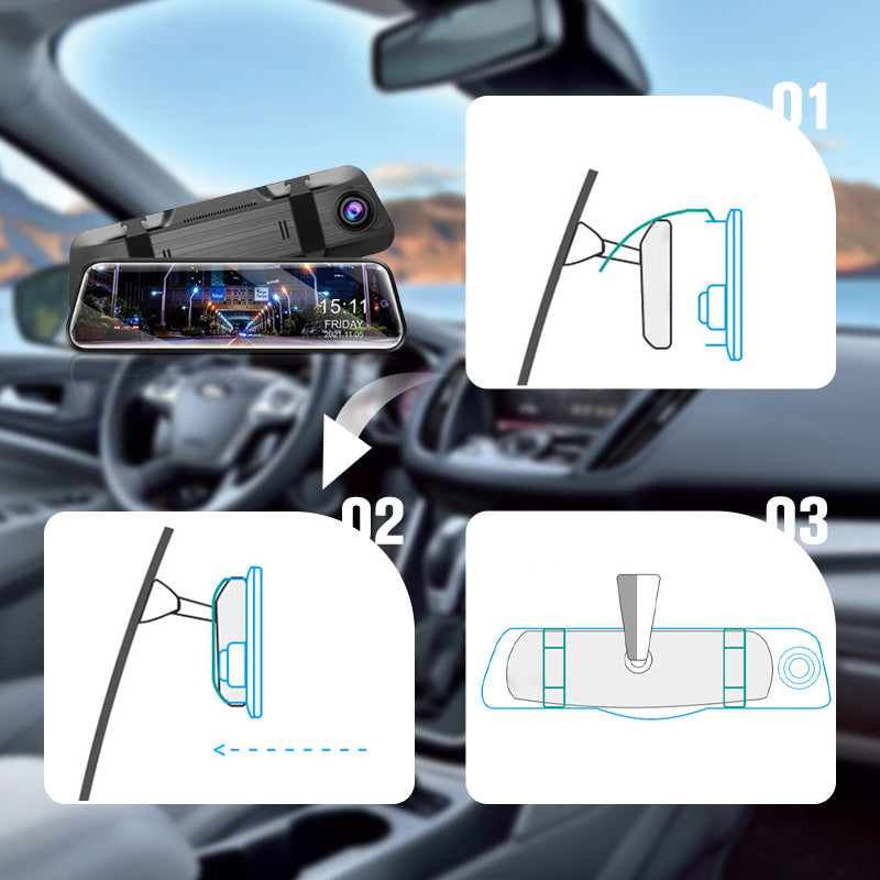 Rear View Mirror Dash Cam