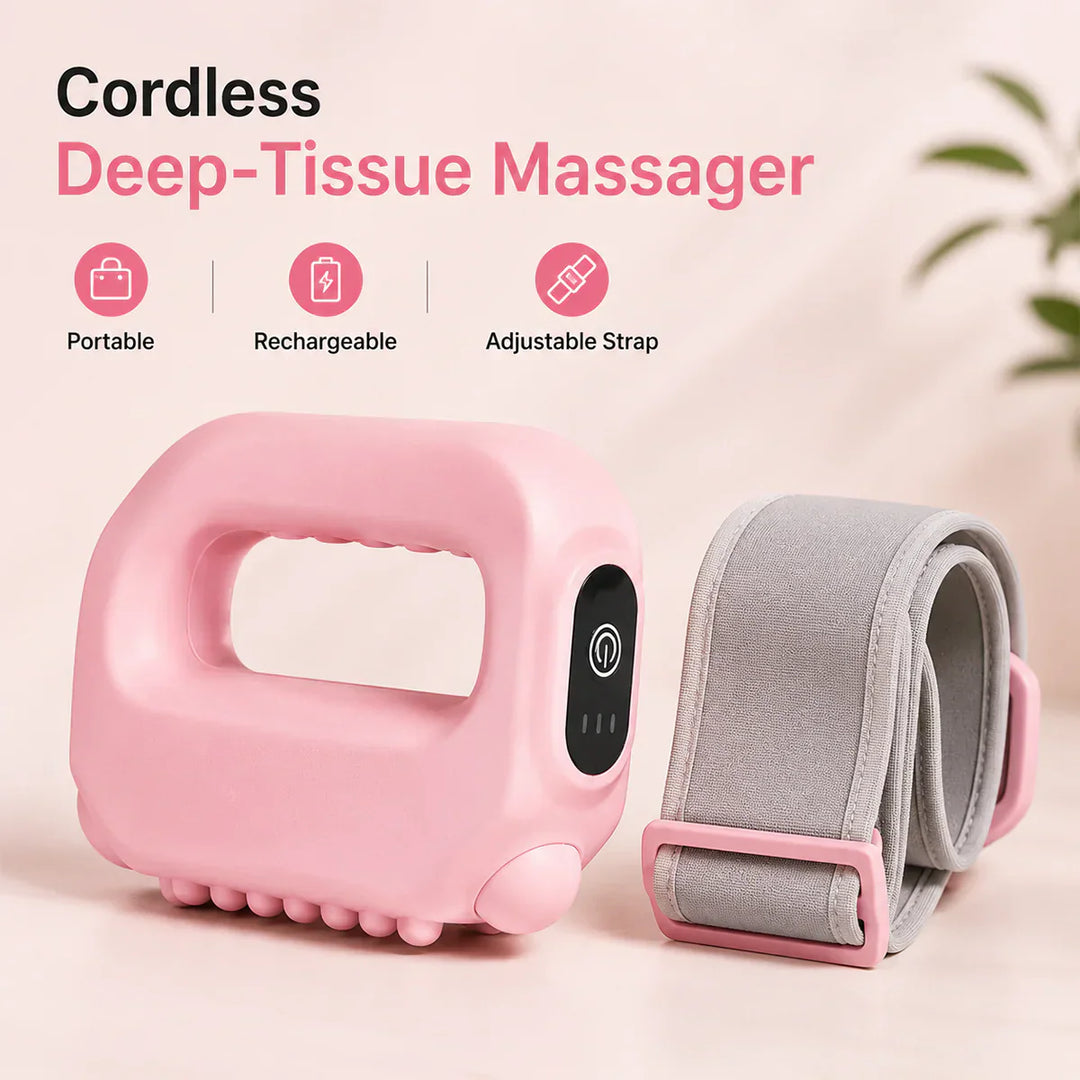 ⚽️🏆️World Cup Sale:30% OFF🎉40K+ SOLD! 🥳Hands-Free Fascia Massager for Muscle Relaxation & Recovery