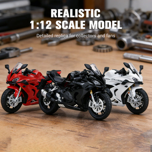 🔥Hot Sale Deals 1:12 Scale Motorcycle Model - Free Display Base Today