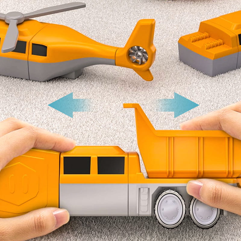 ⏰Jouluale 70% POIS!!🎁🔥Magneettiset muunnostekniikan autokootut lelut