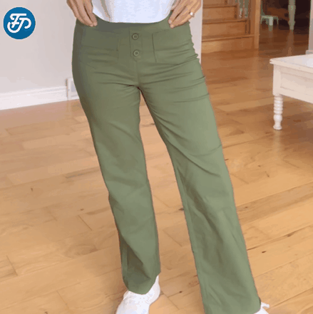 💖SALDI 2025 NUOVI MODELLI 50% DI SCONTO💷Pantaloni elasticizzati casual a vita alta da donna