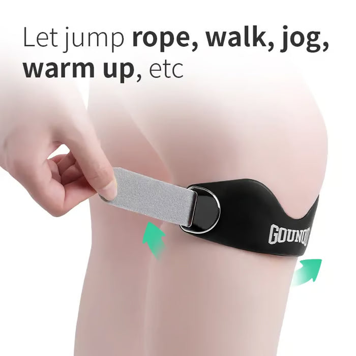 Silicone Patella Knee Support Strap
