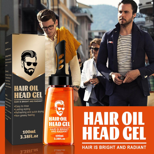 🧔‍♂️ Μισή τιμή για περιορισμένο χρονικό διάστημα - χτένα με τζελ διαμόρφωσης και styling με μία χτένα 💯