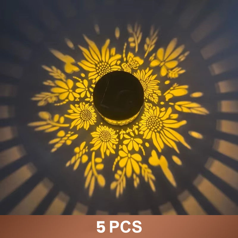 🌞 50% OFF NOW! 🌀 Solar Mandala Light – Stunning Pattern Projection, 2-in-1 Floor & Wall Design & IP65 Waterproof Auto On/Off 🌿