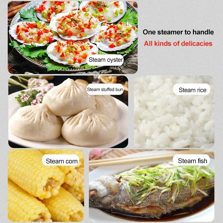 🍲🔥Wyprzedaż limitowana - 50% zniżki🔥Parowar do kuchenki mikrofalowej