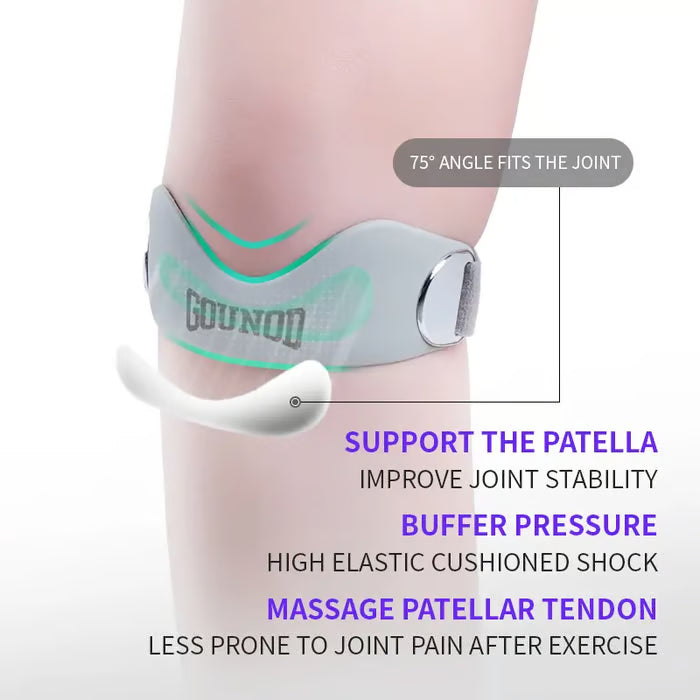 Silicone Patella Knee Support Strap