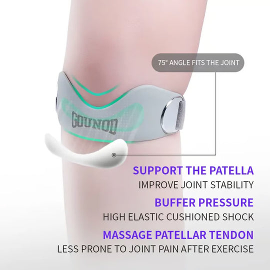 Silicone Patella Knee Support Strap