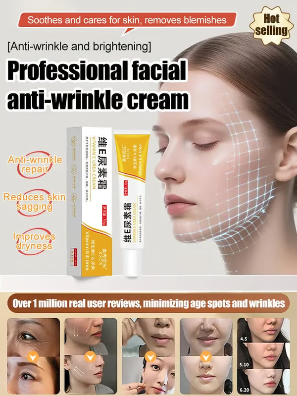 Crema facial antiarrugas profesional [Antiarrugas y reducción del amarillamiento]💦