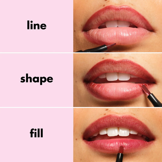 e.l.f Main Stain Lipliner Marker - Long-Lasting Lip Color Tool for Precise Lip Definition (Beauty & Personal Care Makeup Accessory)