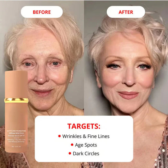 🏆Flash Sale⚡ 50K+ SOLD! Almost Gone - Foundation 4 in 1 - Medium Spectrum