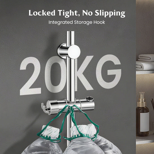 Ręczny uchwyt na prysznic bez wiercenia