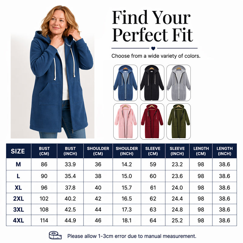 ⏰This week's Hot Sales - 50% Off🍂 Women's Casual Zip-Up Hoodie Jacket – Autumn Lightweight Everyday Coat ✨