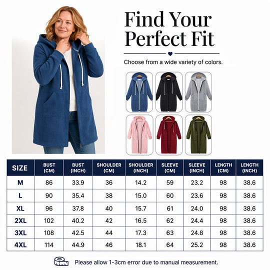 ⏰This week's Hot Sales - 50% Off🍂 Women's Casual Zip-Up Hoodie Jacket – Autumn Lightweight Everyday Coat ✨