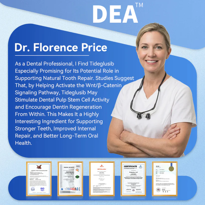 DEA® 🦷 Tideglusib Schnellauflösender Zahn &  Zahnfleischreparaturstreifen 💥🎉