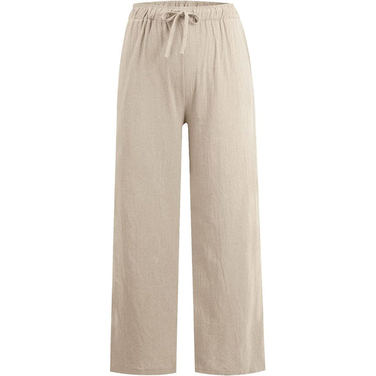 Women's  Cotton Linen Wide Leg Pants