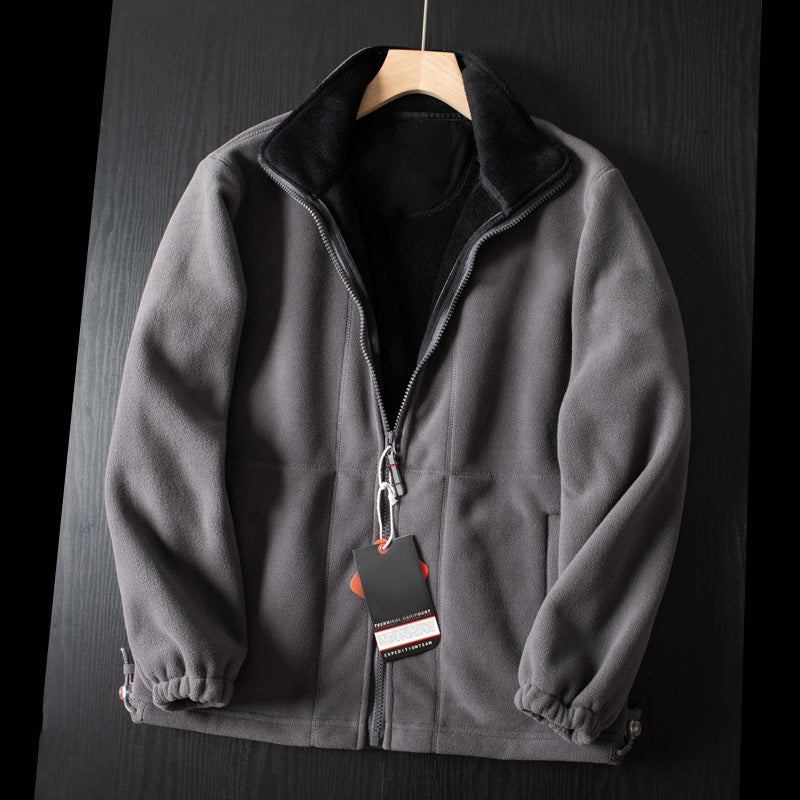 🔥ULTIMO GIORNO 50% DI SCONTO🍂 Giacca unisex con cappuccio a doppio strato🎁Adatto sia per uomini che per donne