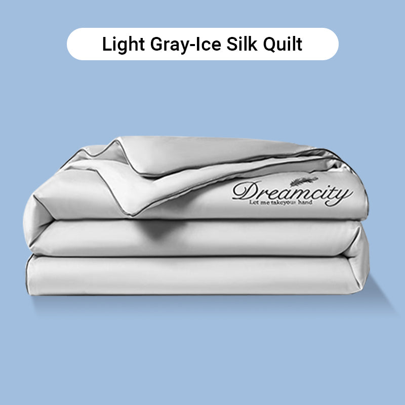 🎁Get Ready For Summer🛏️ Summer Simple Ice Silk Quilt❄️