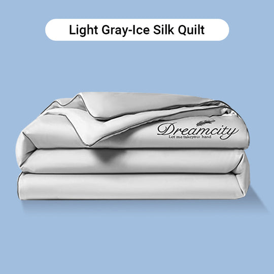 🎁Get Ready For Summer🛏️ Summer Simple Ice Silk Quilt❄️