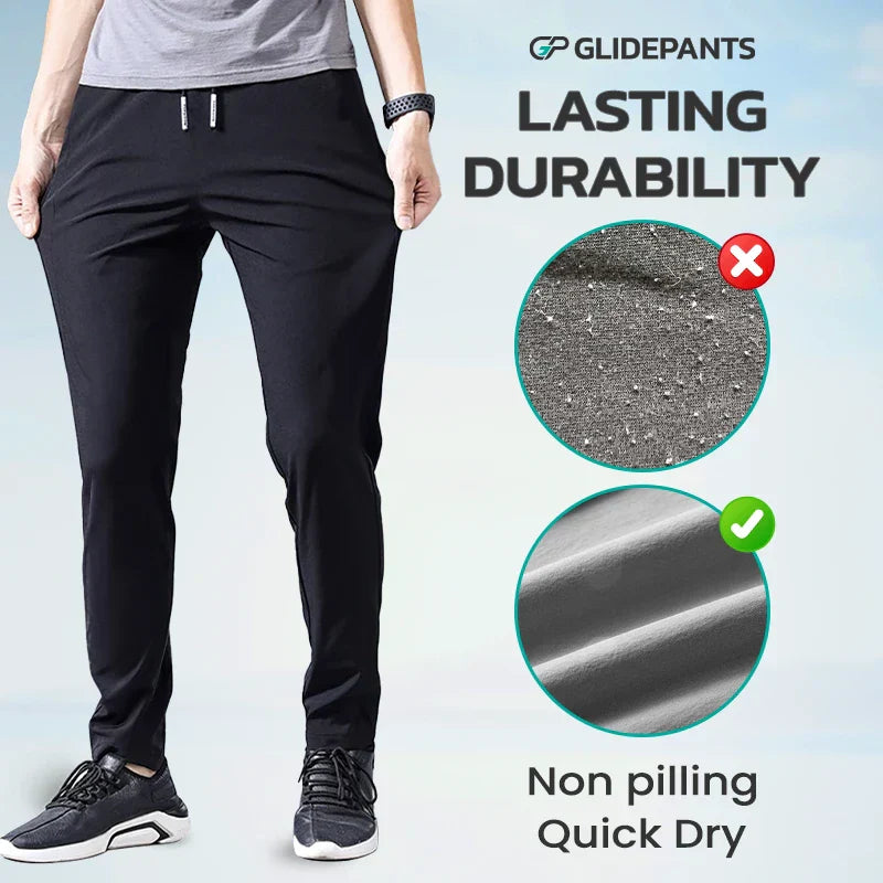 🔥Kuuma alennusmyynti 50% POIS✨❄️Unisex-nopeasti kuivuvat, vedettäväksi tarkoitetut joustavat housut