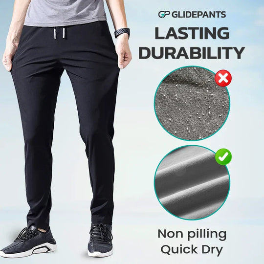 🔥Kuuma alennusmyynti 50% POIS✨❄️Unisex-nopeasti kuivuvat, vedettäväksi tarkoitetut joustavat housut