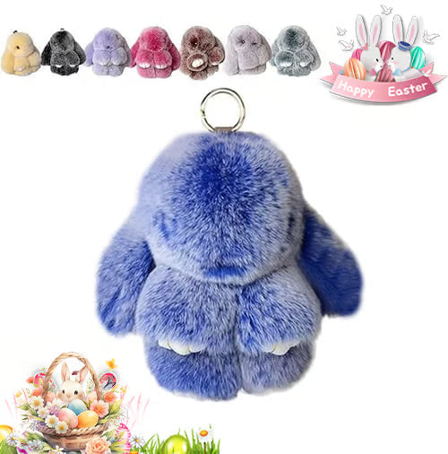 Plush Bunny Keychain Pendant