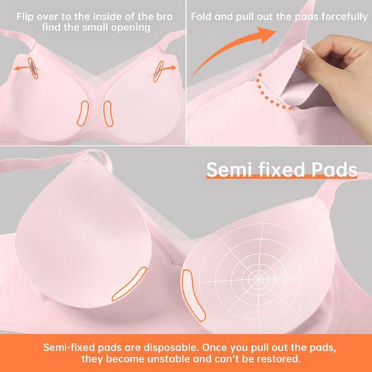 Reggiseno push-up senza cucitura a Vesto V Wireless Wireless