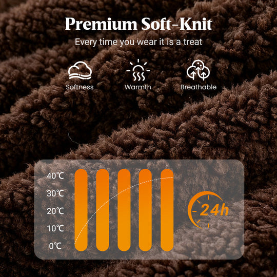 Váš nový obľúbený zimný outfit – 3-dielna teplá pletená súprava na oddych, v ktorej sa budete cítiť útulne a šik & Sebavedomý celý deň ❄️