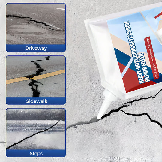 🛠️ BUY 2 GET 1 FREE! 💪 Extra-Strength Concrete Crack Adhesive – New Formula, Long-Lasting Bond & Easy Application for Driveways & Walls 🏠