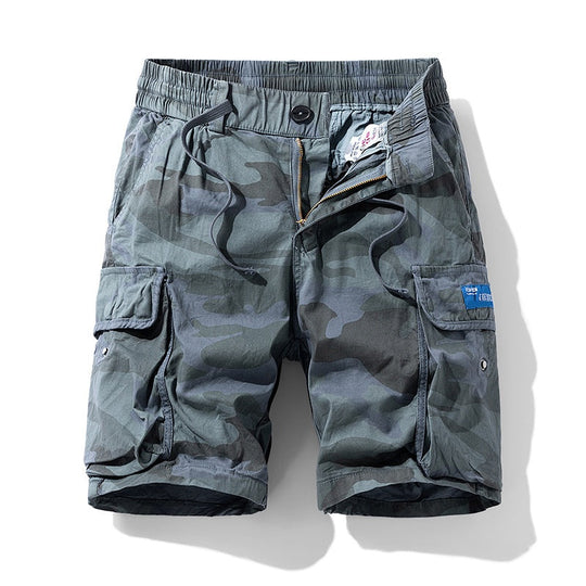 ✨ Men's Casual Relaxed Fit Cargo Shorts – Multi-Pockets, Breathable, Rugged 🌲