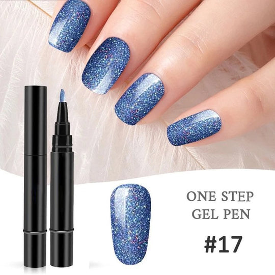 📢📢Limited Time Buy 1 Get 1 Free‼️💅One Step Nail Gel Pen 🎁Free Gift -Mini Portable UV Nail Lamp✨